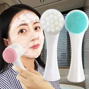 Facial Brush Double Sided Facial Cleanser